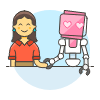 Dating Robot 3 illustration - Free transparent PNG, SVG. No sign up needed.