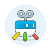 Wind Up Toy Illustration from UX Colors Set