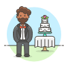 Groom Wedding 2 Illustration from UX Colors Set