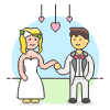 Wedding 4 Illustration from UX Colors Set
