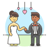 Wedding 5 Illustration from UX Colors Set