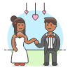 Wedding 6 Illustration from UX Colors Set