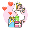 Wedding Celebration 10 Illustration from UX Colors Set