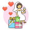 Wedding Celebration 11 Illustration from UX Colors Set