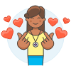 Online Dating 2 6 Illustration from UX Colors Set