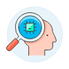 Chip In Brain 1 Illustration from UX Colors Set