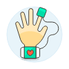 Pulse Oximeter 2 Illustration from UX Colors Set