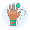 Pulse Oximeter 3 Illustration from UX Colors Set