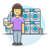 Laundry 5 illustration - Free transparent PNG, SVG. No sign up needed.