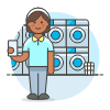 Laundry 6 illustration - Free transparent PNG, SVG. No sign up needed.
