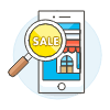 App Store Sale Illustration from UX Colors Set | Free Download as SVG Vector and Transparent PNG | Streamline illustrations