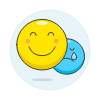 Emoji Happy Sad 2 illustration - Free transparent PNG, SVG. No sign up needed.