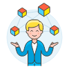 App Module 1 Illustration from UX Colors Set