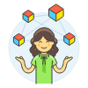 App Module 5 Illustration from UX Colors Set
