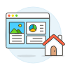 Homepage Ui Illustration from UX Colors Set