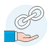 Link Hand 1 Illustration from UX Colors Set