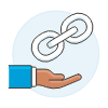 Link Hand 3 Illustration from UX Colors Set