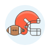 Sports American Football illustration - Free transparent PNG, SVG. No sign up needed.