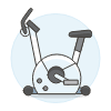 Fitness Bike illustration - Free transparent PNG, SVG. No sign up needed.