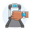 Timer Fitness 2 Illustration from UX Colors Set