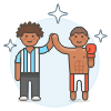 Boxing Winner 1 Illustration from UX Colors Set