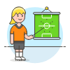 Soccer Football Plan 5 illustration - Free transparent PNG, SVG. No sign up needed.