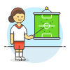 Soccer Football Plan 6 illustration - Free transparent PNG, SVG. No sign up needed.