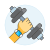Drumbell Fitness 3 Illustration from UX Colors Set