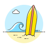 Surfing illustration - Free transparent PNG, SVG. No sign up needed.