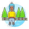 Ice Skate 8 Illustration from UX Colors Set