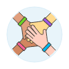 Collaborated Effort 1 Illustration from UX Colors Set