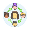 Team Hierarchy 2 6 illustration - Free transparent PNG, SVG. No sign up needed.