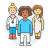 Coworker 3 2 Illustration from UX Colors Set