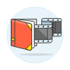 Video Note Illustration from UX Colors Set