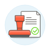 Approve Document illustration - Free transparent PNG, SVG. No sign up needed.