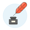 Ink Quill Illustration from UX Colors Set