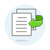 Arrange Doc Illustration from UX Colors Set