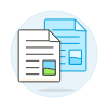 Copy Doc Illustration from UX Colors Set