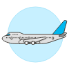 Airplane 5 Illustration from UX Colors Set