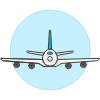 Airplane 6 Illustration from UX Colors Set