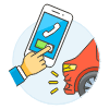 Insurance Call 2 Illustration from UX Colors Set
