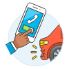 Insurance Call 3 Illustration from UX Colors Set