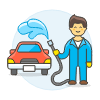 Car Cleaning Service 2 illustration - Free transparent PNG, SVG. No sign up needed.