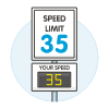 Speed Limit Sign illustration - Free transparent PNG, SVG. No sign up needed.