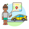 Pickup Point 5 Illustration from UX Colors Set
