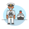 Ferry Captain 3 illustration - Free transparent PNG, SVG. No sign up needed.