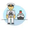 Ferry Captain 5 illustration - Free transparent PNG, SVG. No sign up needed.