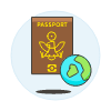 International Trip 1 Illustration from UX Colors Set