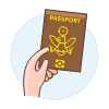 Passport 1 Illustration from UX Colors Set