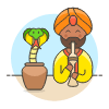 Snake Charmer 5 Illustration from UX Colors Set